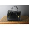 Sac Hermes vintage Drag en cuir noir 30