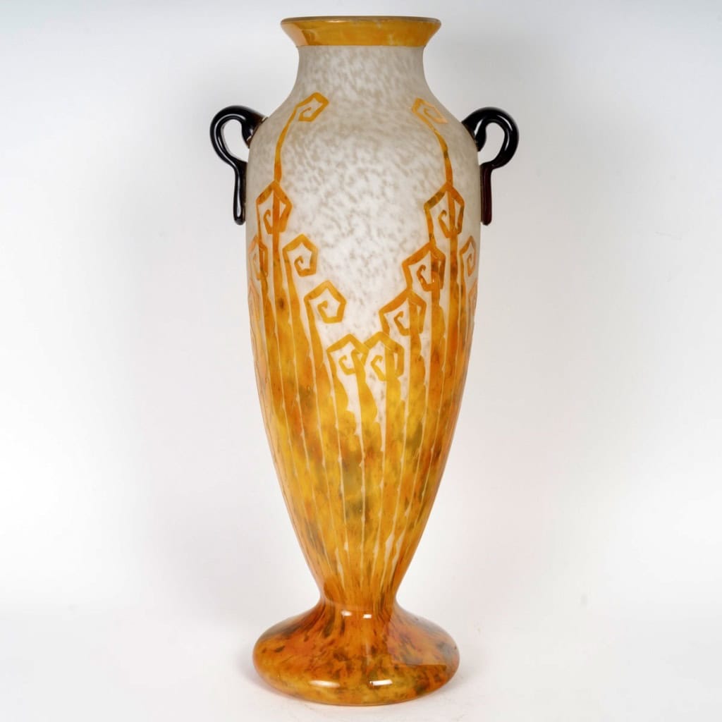 Charder Le Verre Français – Vase Fougères Verre Multicouche 3