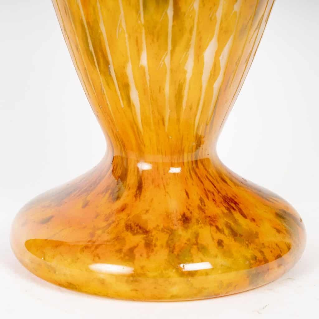 Charder Le Verre Français – Vase Fougères Verre Multicouche 7