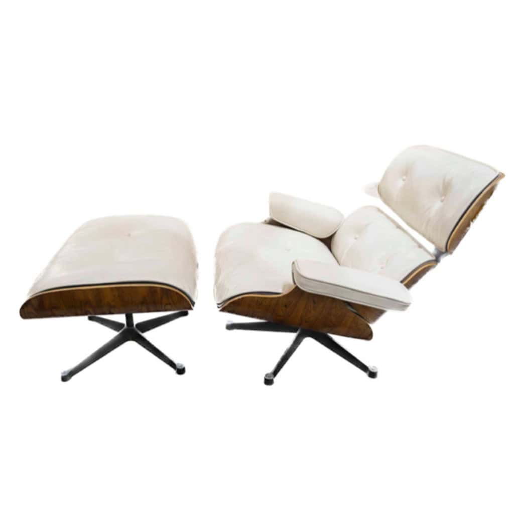 Charles et Ray Eames & Mobilier International – Lounge Chair et ottoman 3