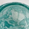 1919 René Lalique – Vase Perruches Verre Blanc Patiné Turquoise 14