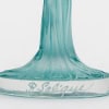 1912 René Lalique – Cachet Statuette Drapée Verre Blanc Patiné Turquoise 12