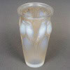 1924 René Lalique – Vase Ceylan Verre Opalescent Patiné Sépia 11