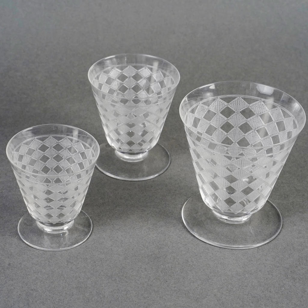 Baccarat – Service Quiberon Cristal Gravé – 36 Pièces 4