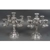 Orfèvre TETARD – Paire de Candélabres 5 lumières en argent massif XXe 22