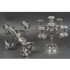 Orfèvre TETARD – Paire de Candélabres 5 lumières en argent massif XXe 32