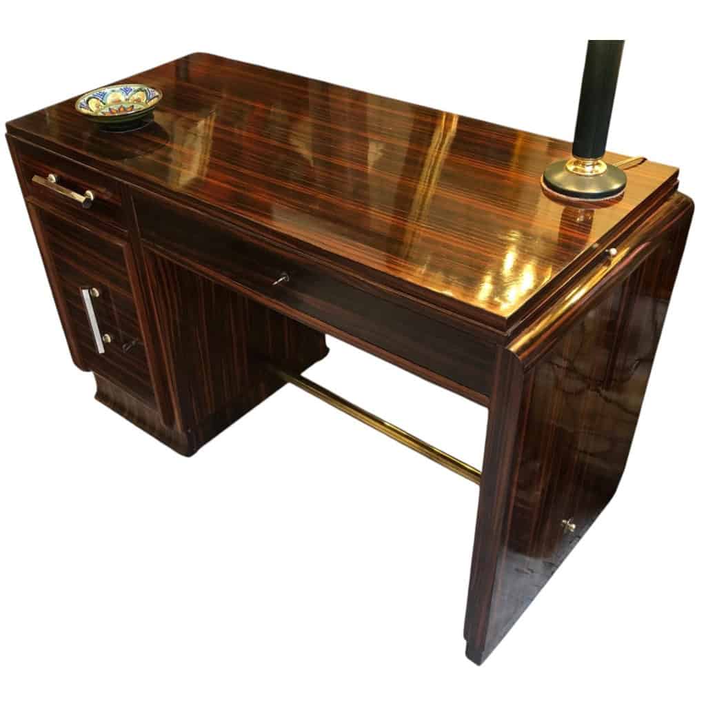 Bureau En Placage De Macassar Art Déco 8