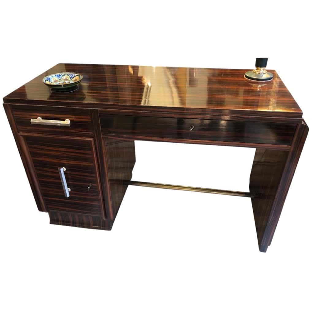 Bureau En Placage De Macassar Art Déco 6