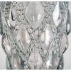 1927 René Lalique – Vase Rampillon Verre Blanc Patiné Bleu 9