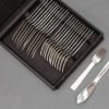 LAPPARRA – Coffret de 12 couverts à poisson en argent époque ART DECO 27