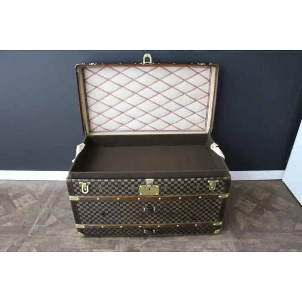 Malle Louis Vuitton en toile Damiers 90 cm 16