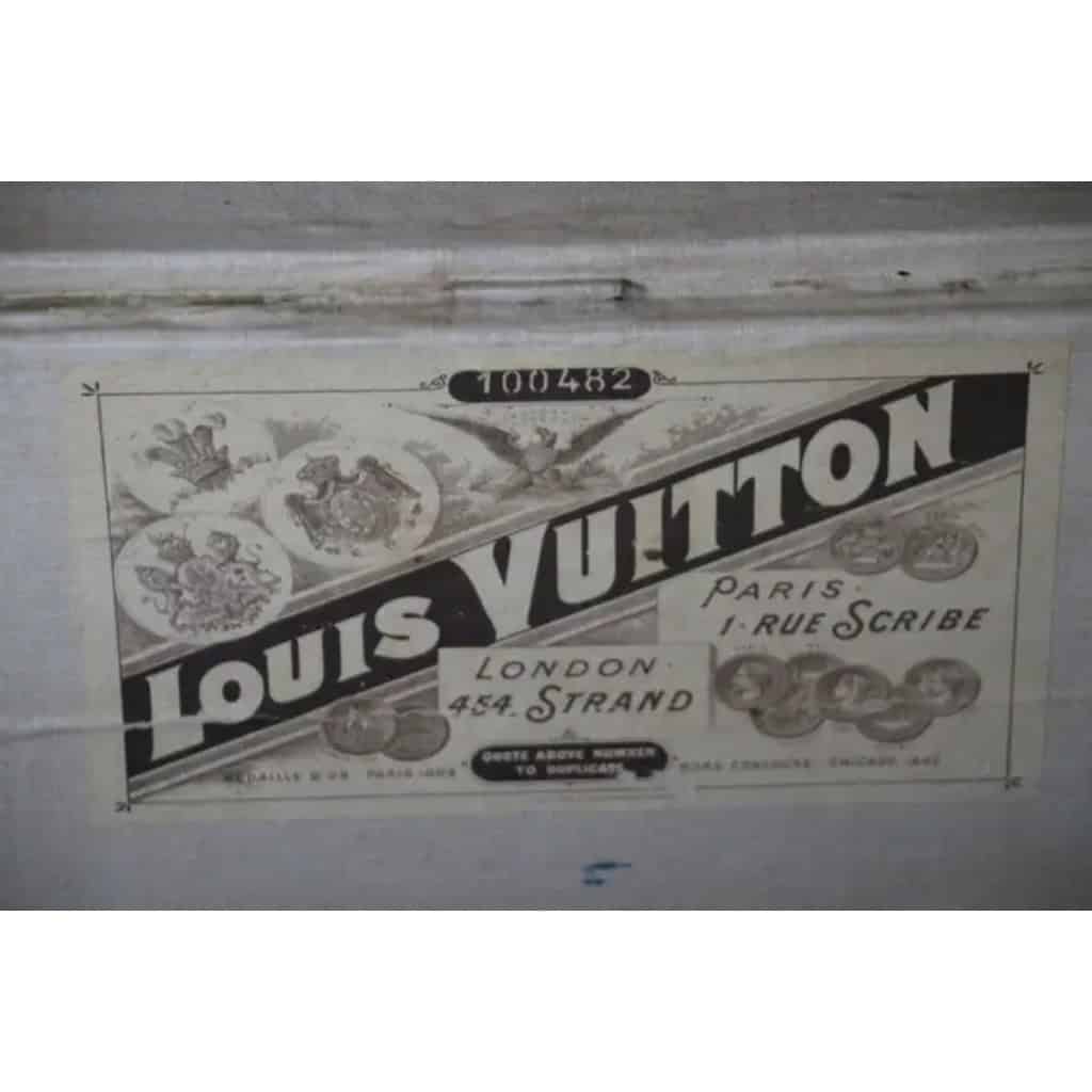 Malle Louis Vuitton en toile Damiers 90 cm 19