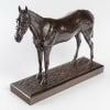 Sculpture – Cheval De Course , Henri De Vains (1851-1909) – Bronze 14