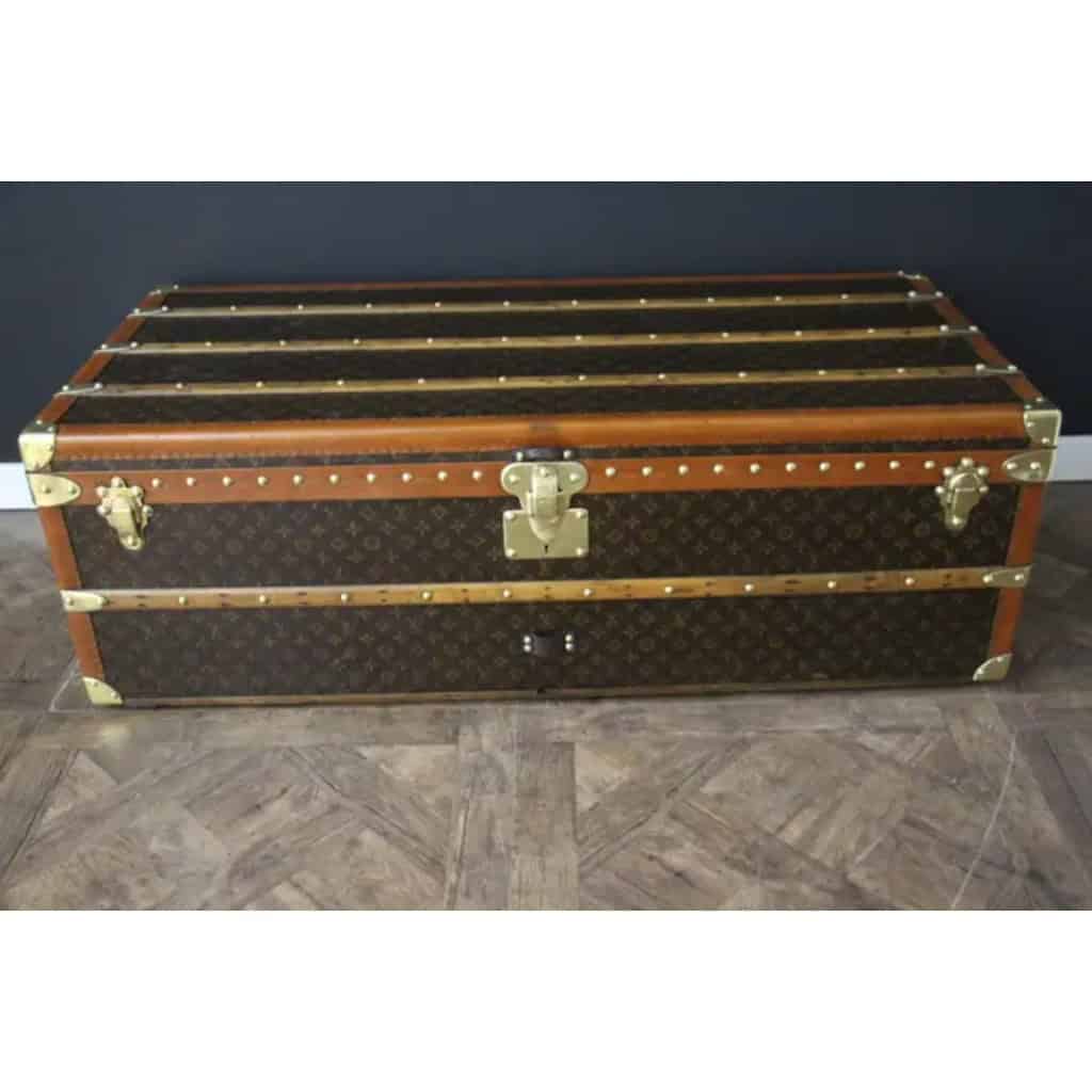 Malle Louis Vuitton monogramme 120 cm des années 1920’s 4