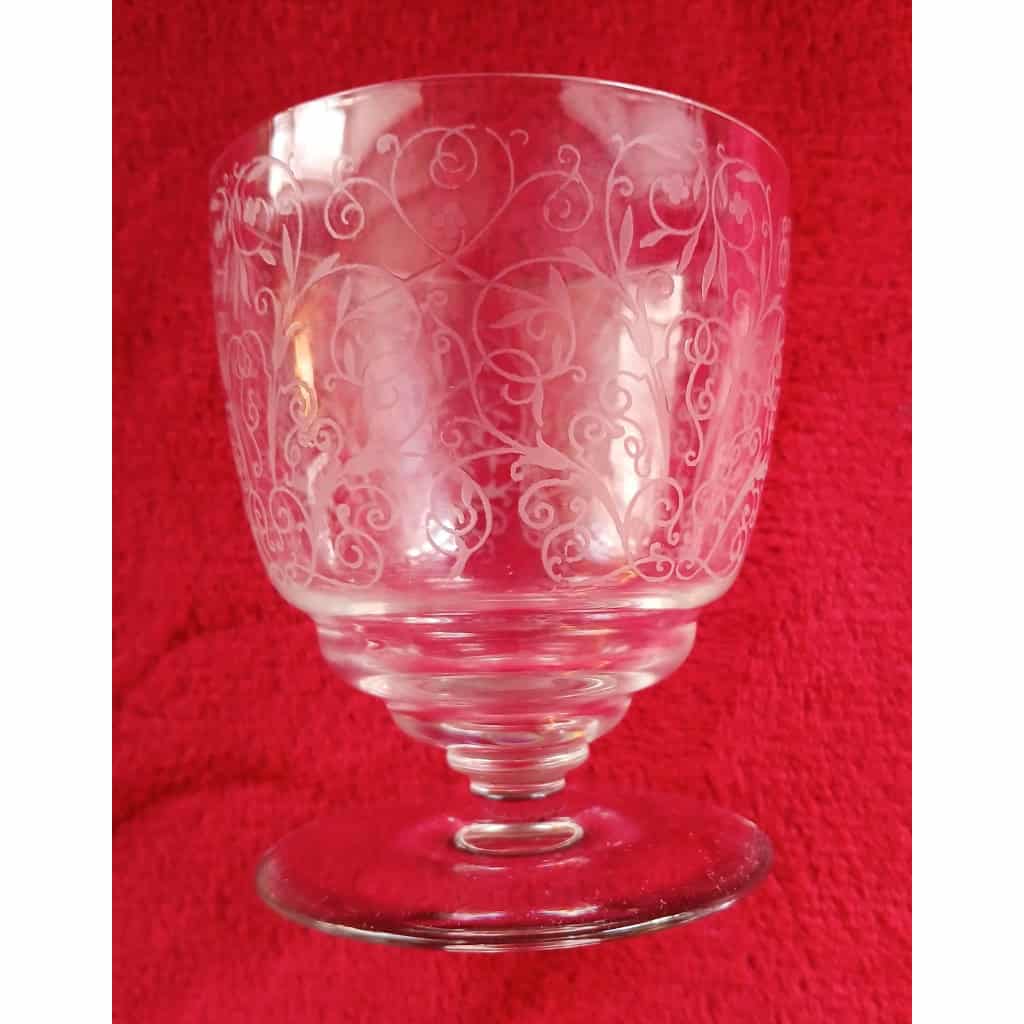 7 VERRES À EAU BACCARAT SIGNÉS MODÈLE LULLI 5