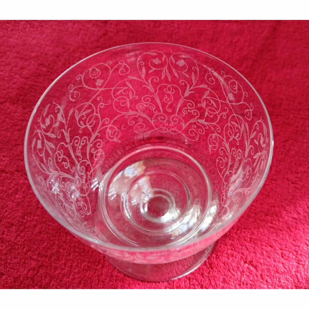 7 VERRES À EAU BACCARAT SIGNÉS MODÈLE LULLI 7