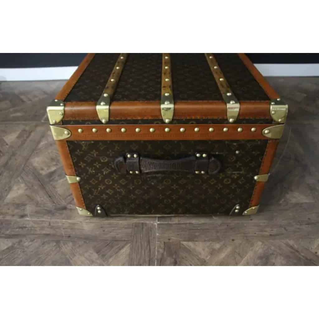 Malle Louis Vuitton monogramme 120 cm des années 1920’s 8