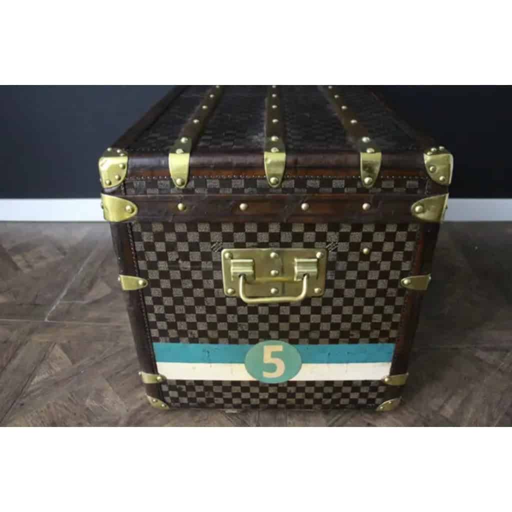 Malle Louis Vuitton en toile Damiers 90 cm 8