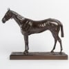 Sculpture – Cheval De Course , Henri De Vains (1851-1909) – Bronze 12