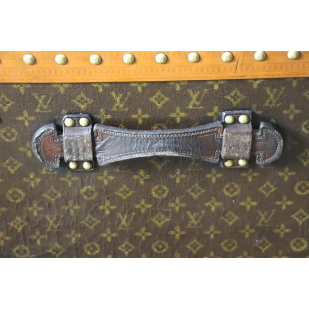 Malle Louis Vuitton monogramme 120 cm des années 1920’s 11