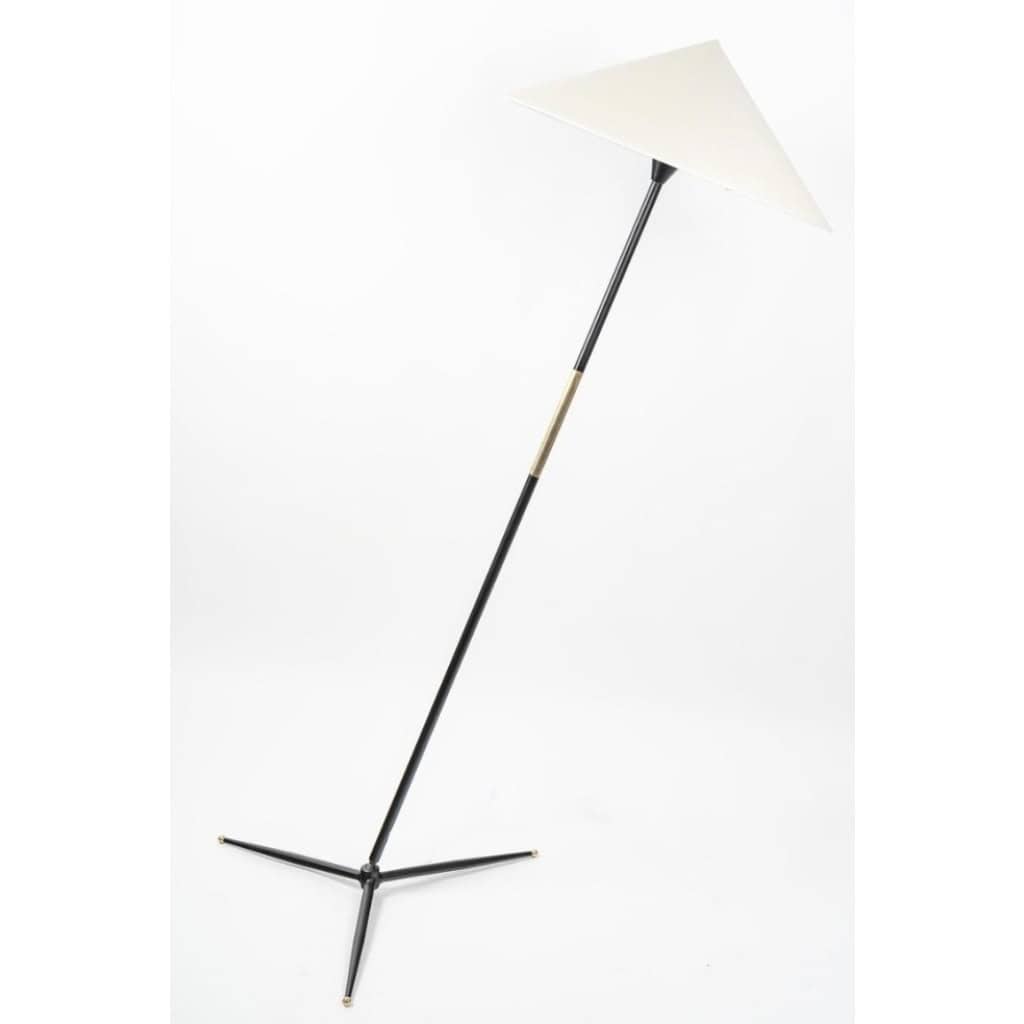 1950 Original Swivel Floor Lamp by Maison Arlus 5