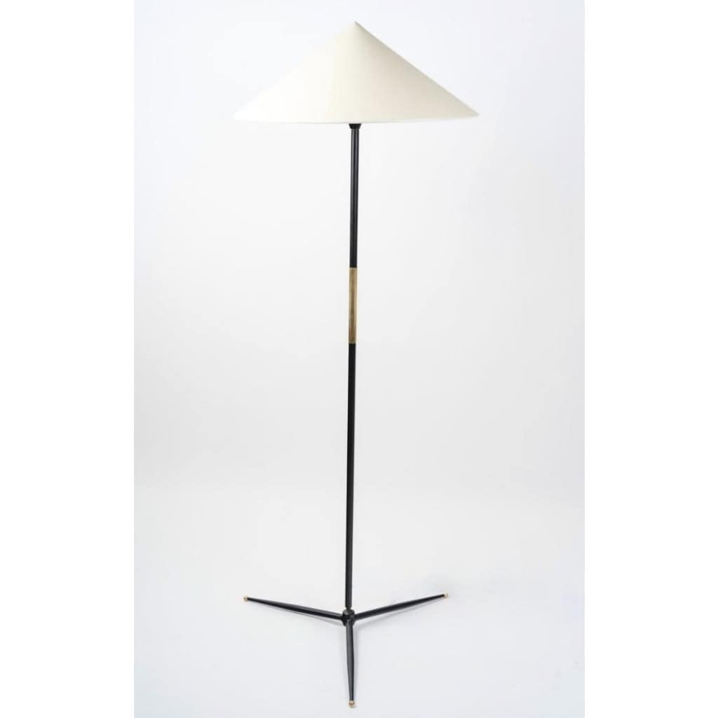 1950 Original Swivel Floor Lamp by Maison Arlus 4