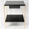 1960 Paire de tables d’appoint Maison Charles, signées. 16