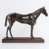 Sculpture – Cheval De Course , Henri De Vains (1851-1909) – Bronze 16