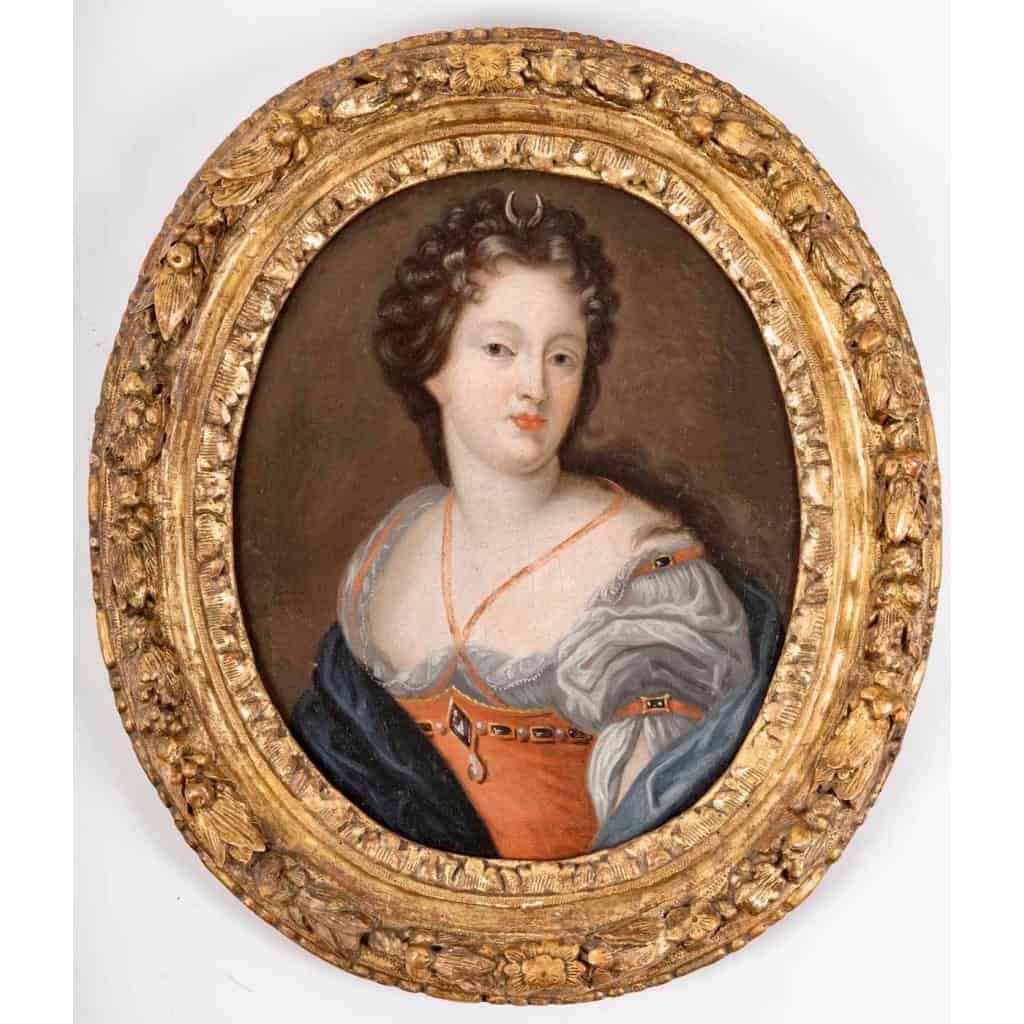 Attribué à François De Troy (1645-1730) Portrait d’une Dame De Cour En Diane Chasseresse 3