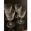 Bar roulant vintage de Louis Sognot et cristal de Baccarat 34