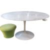 Eero SAARINEN Knoll International « Tulip » Table Calacatta 137 cm 8