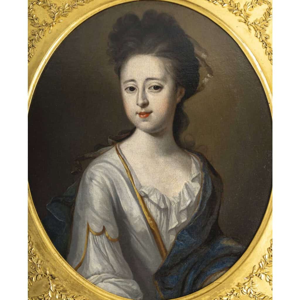 Portrait d’Elisabeth Ingram (1670-1707) Ecole Anglaise Du XVIIIe Siècle 3