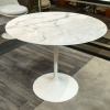 Eero Saarinen & Knoll : Table « Tulip » calacatta 91 cm 9