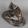 Sculpture – Boeuf Couché , Rosa Bonheur (1822-1899) – Bronze 18