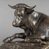 Sculpture – Boeuf Couché , Rosa Bonheur (1822-1899) – Bronze 17