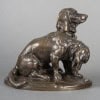 Groupe De Bassets  » Ravageot Et Ravageode  » , Emmanuel Fremiet (1824 -1910) – Bronze 18