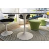 Eero SAARINEN & KNOLL INTERNATIONAL Table 120 cm marbre gris 11