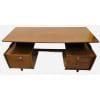 HAUVILLE Jacques Bureau Double Face Ouvrant Par Trois Tiroirs Et Un Caisson 14