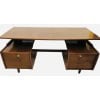 HAUVILLE Jacques Bureau Double Face Ouvrant Par Trois Tiroirs Et Un Caisson 9