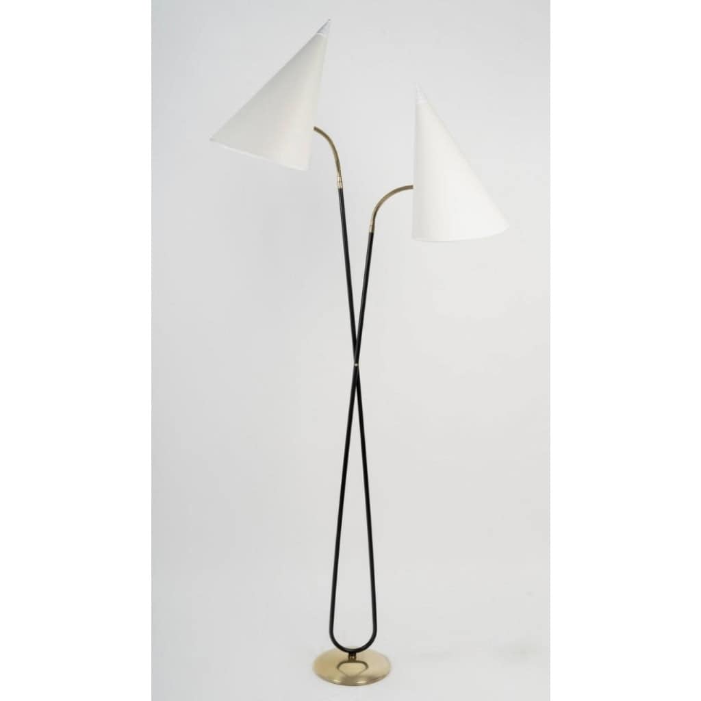 1960 Lampadaire orientable Maison Roche 8