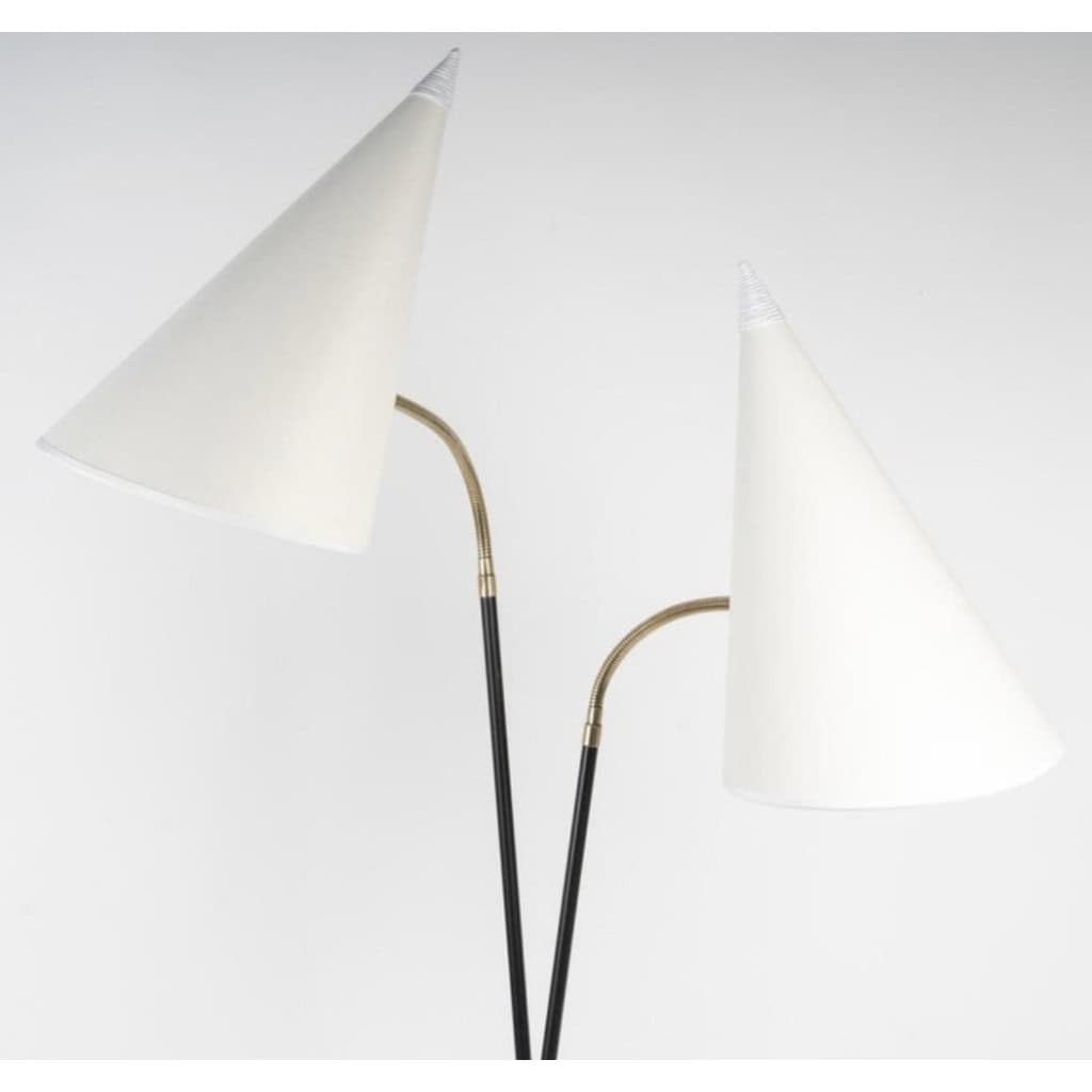 1960 Lampadaire orientable Maison Roche 7