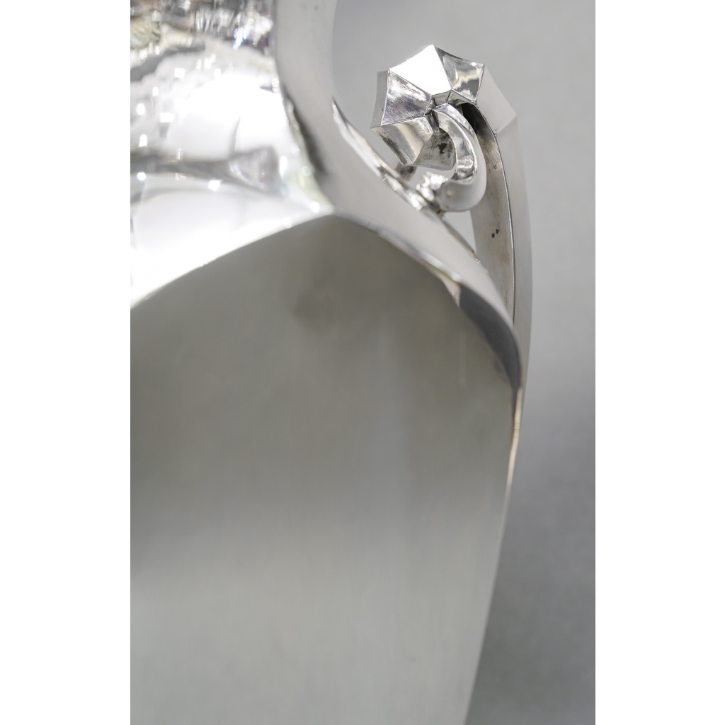 Orfèvre BOULENGER – Vase en argent massif ART DECO circa 1925/1930 5