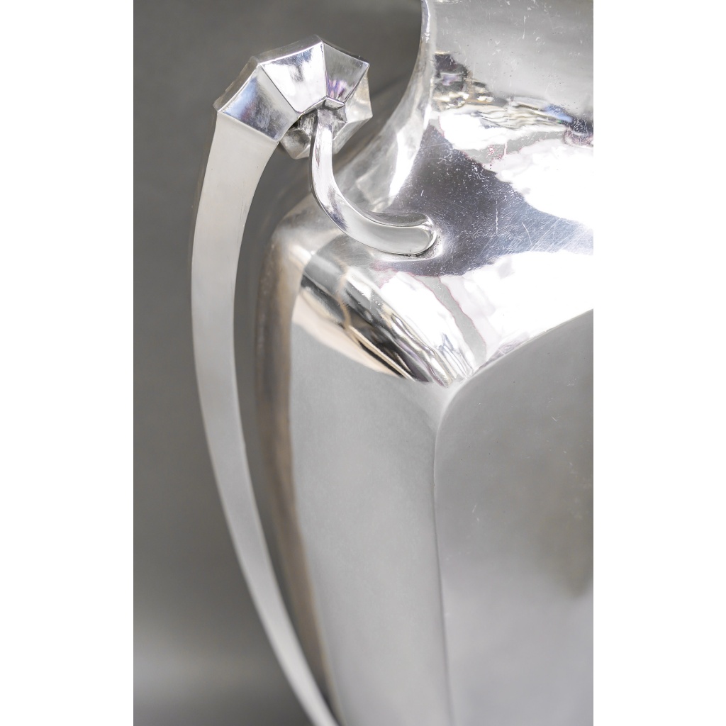 Orfèvre BOULENGER – Vase en argent massif ART DECO circa 1925/1930 15