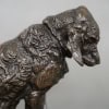 Sculpture – Chien Terrier Assis , Emmanuel Frémiet (1824-1910) – Bronze 12