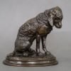 Sculpture – Chien Terrier Assis , Emmanuel Frémiet (1824-1910) – Bronze 11