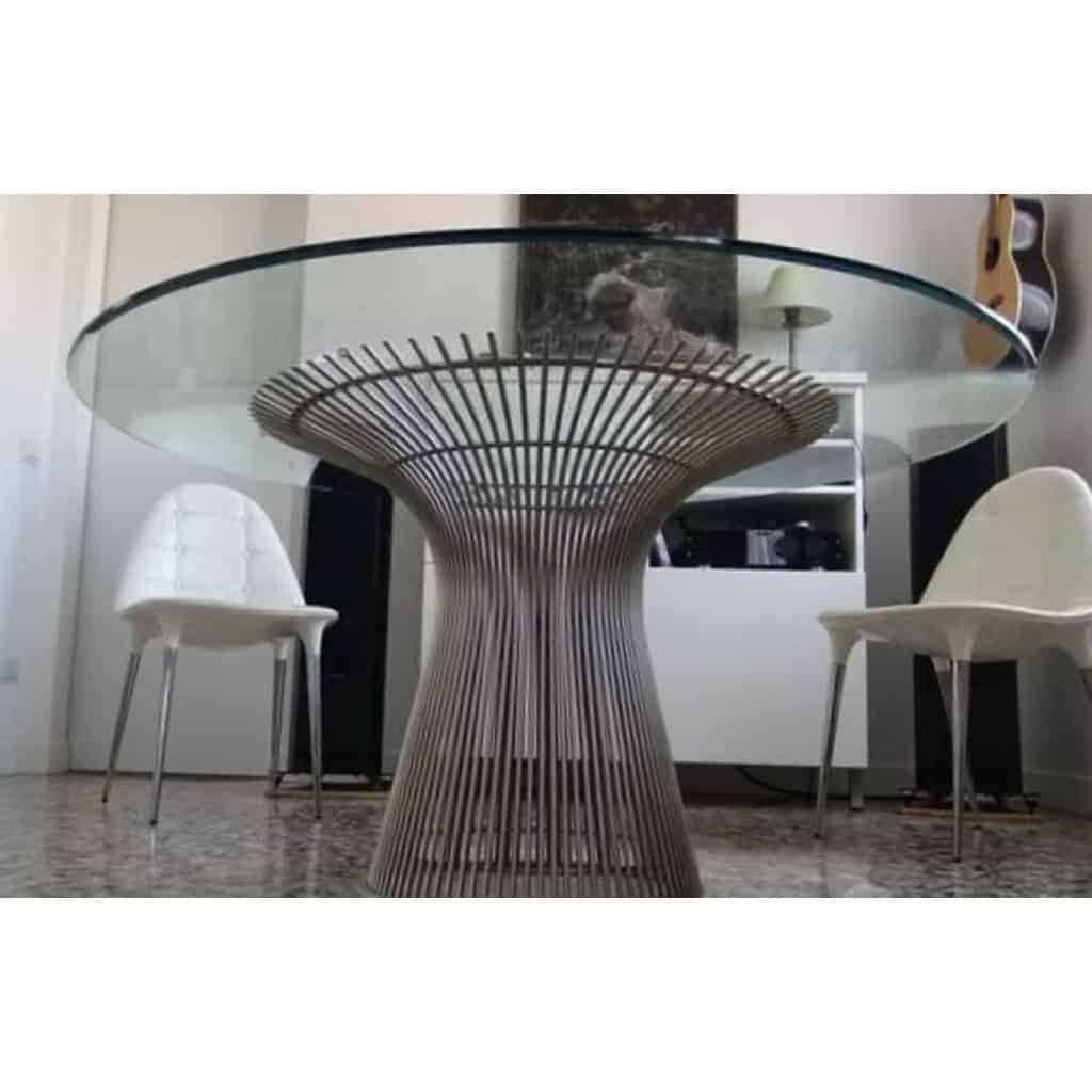 Warren Platner créateur & Éditeur Knoll International table dessus bois 3716T 5