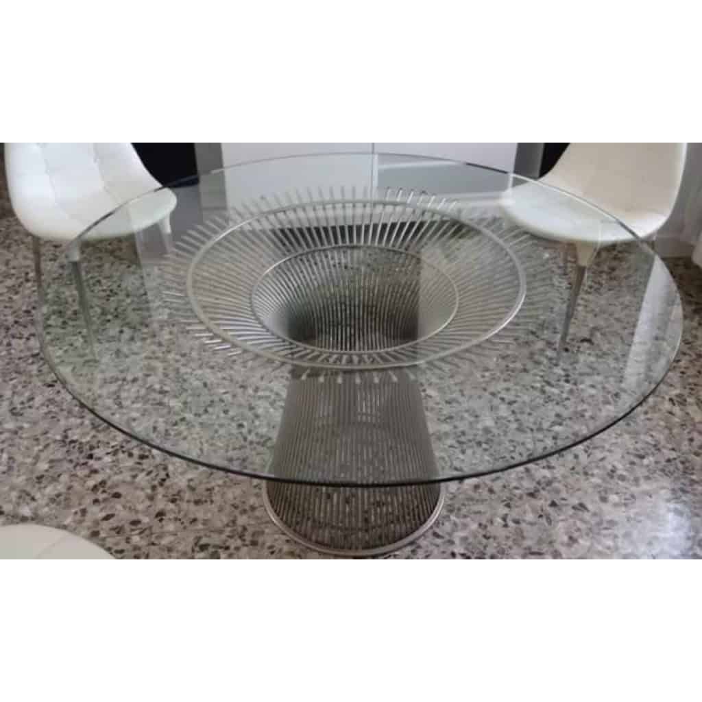 Warren Platner créateur & Éditeur Knoll International table dessus bois 3716T 7