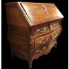 Commode Bordelaise dite scriban en noyer et acajou époque Louis XV 23