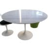 Eero SAARINEN & KNOLL INTERNATIONAL Table 120 cm marbre gris 9