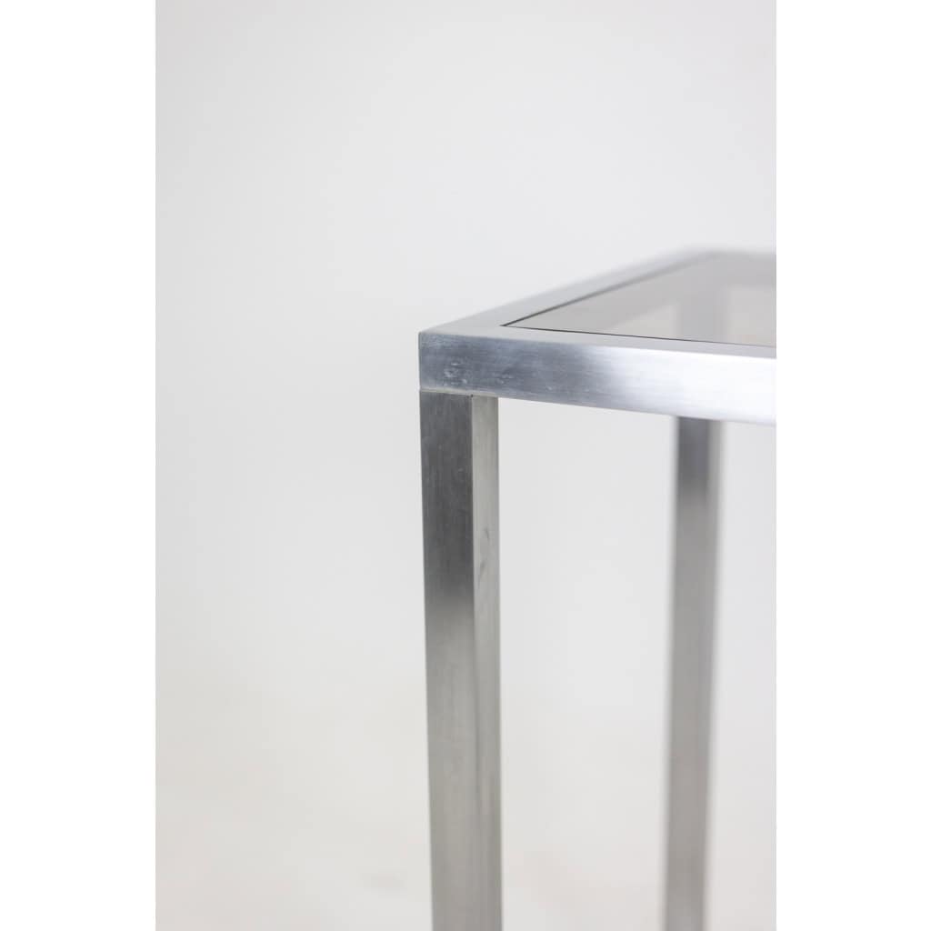 Maison Jansen. Console en aluminium brossé. Années 1970. LS6176108P 12